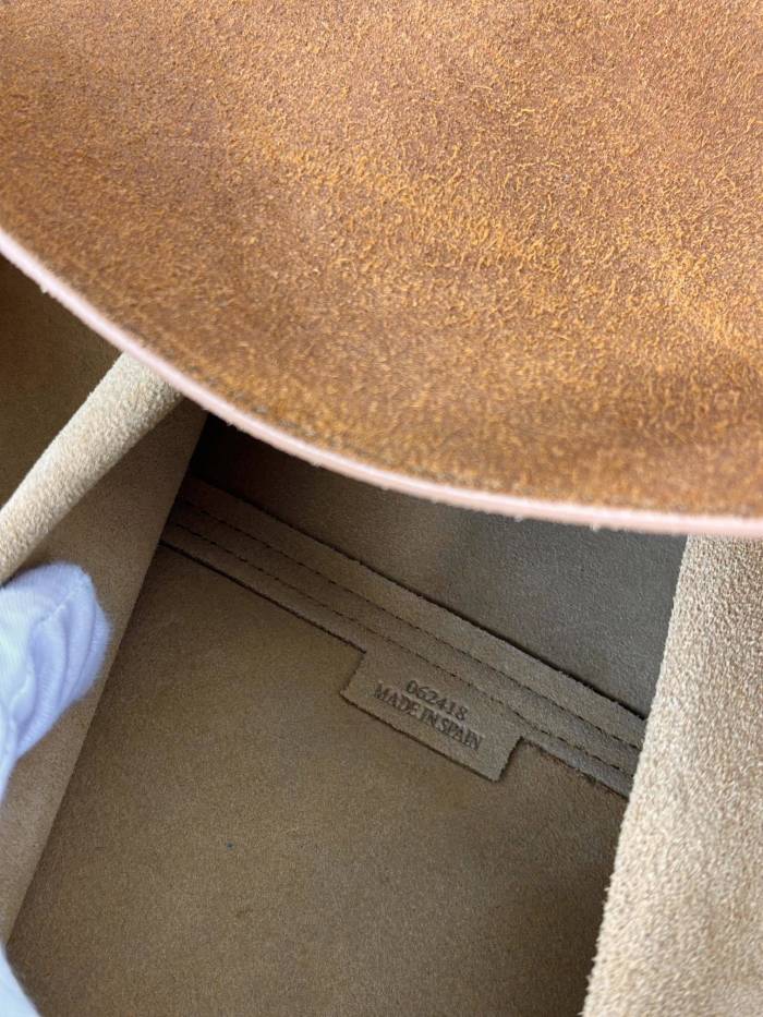 XL Puzzle Fold tote in suede calfskin“42*41*18CM”-057=