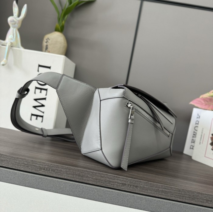 Puzzle Bumbag In Classic Calfskin“17.5*11.5*7.5CM”-087=