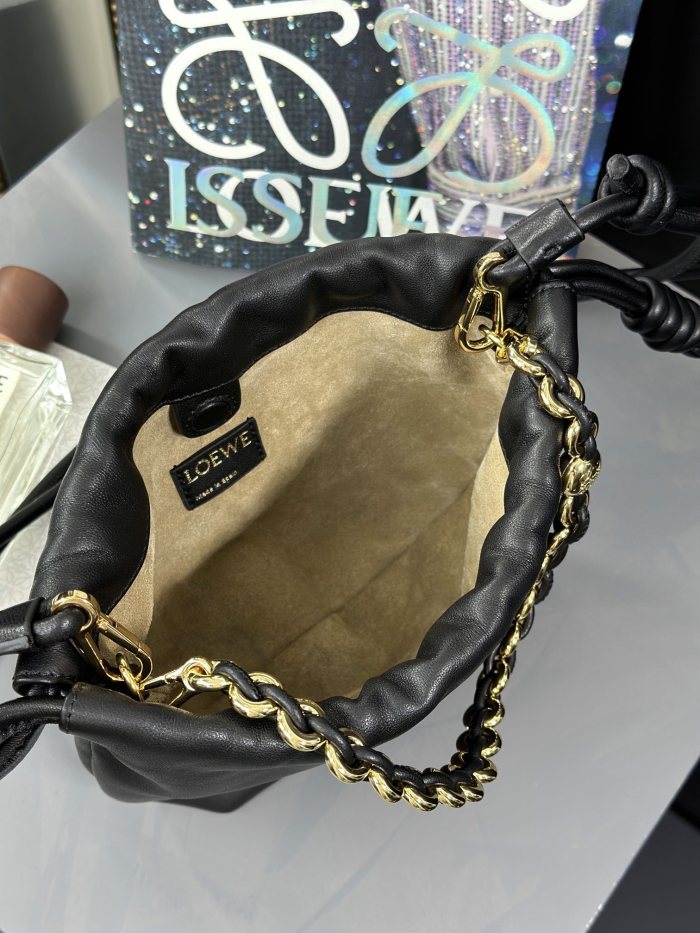 Mini Flamenco purse in mellow nappa lambskin“23*17*5.5CM”-056=