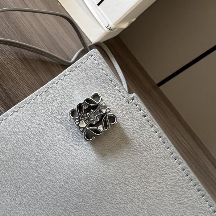 Pebble Dice Pocket In Classic Calfskin“21*15*5CM”-085=