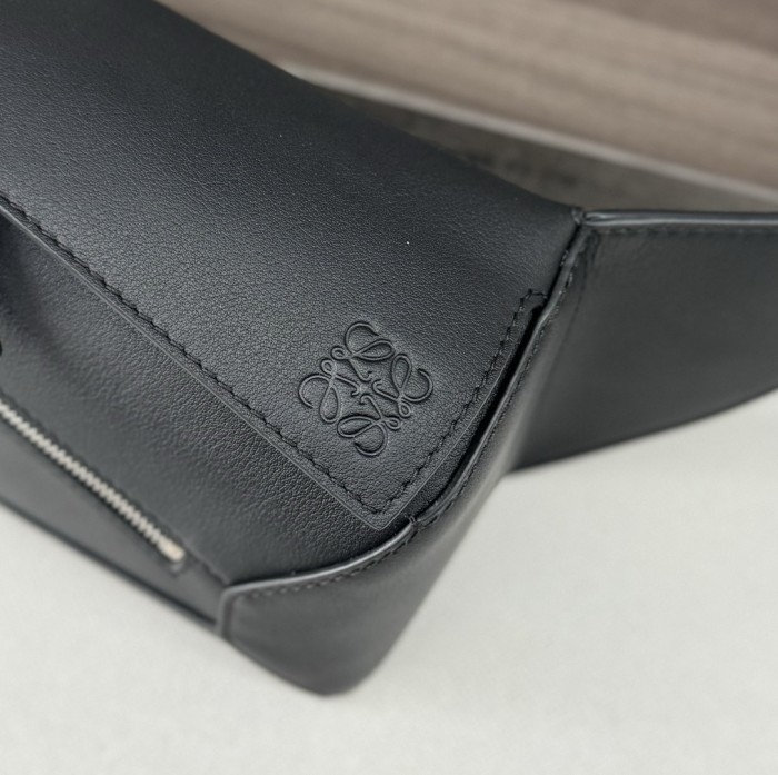Puzzle Bumbag In Classic Calfskin“17.5*11.5*7.5CM”-087=