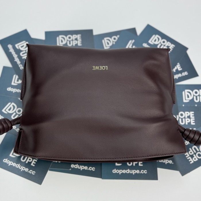 Mini Flamenco clutch in nappa calfskin“22.5*18*9CM”-006
