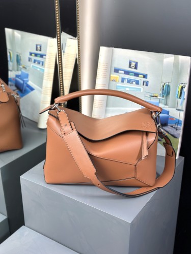 Large Puzzle Edge bag in classic calfskin“33*21.5*14.7CM”-008=