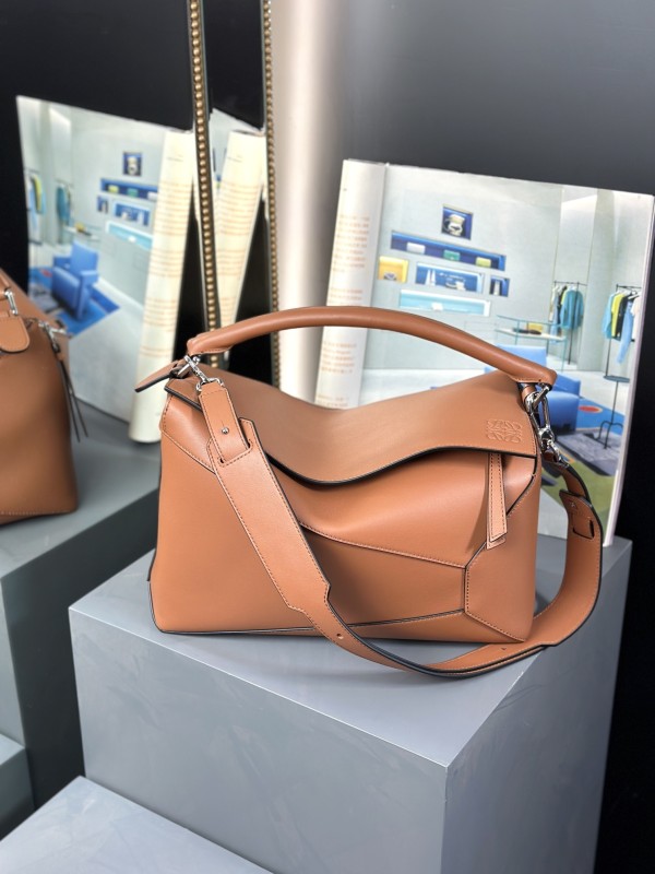 Large Puzzle Edge bag in classic calfskin“33*21.5*14.7CM”-008=