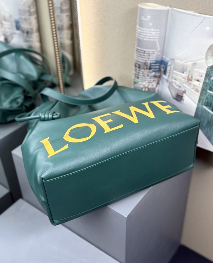 Flamenco logo tote in nappa calfskin“46*41*12.5CM”-089=