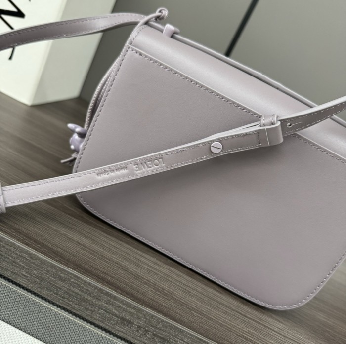 Goya Small Leather Shoulder Bag“19*13*6CM”-086=