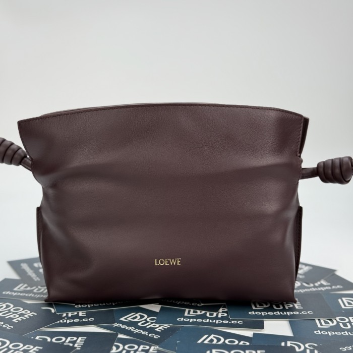 Mini Flamenco clutch in nappa calfskin“22.5*18*9CM”-006