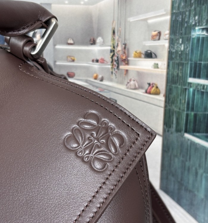 Large Puzzle Biker bag in shiny calfskin“33*21.5*14.7CM”-089
