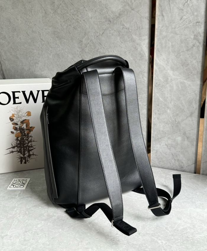 Flamenco backpack in shiny supple calfskin“40*36*16CM”-0031=