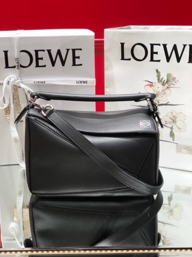 Small Puzzle bag in classic calfskin“24*14*11CM”-066=