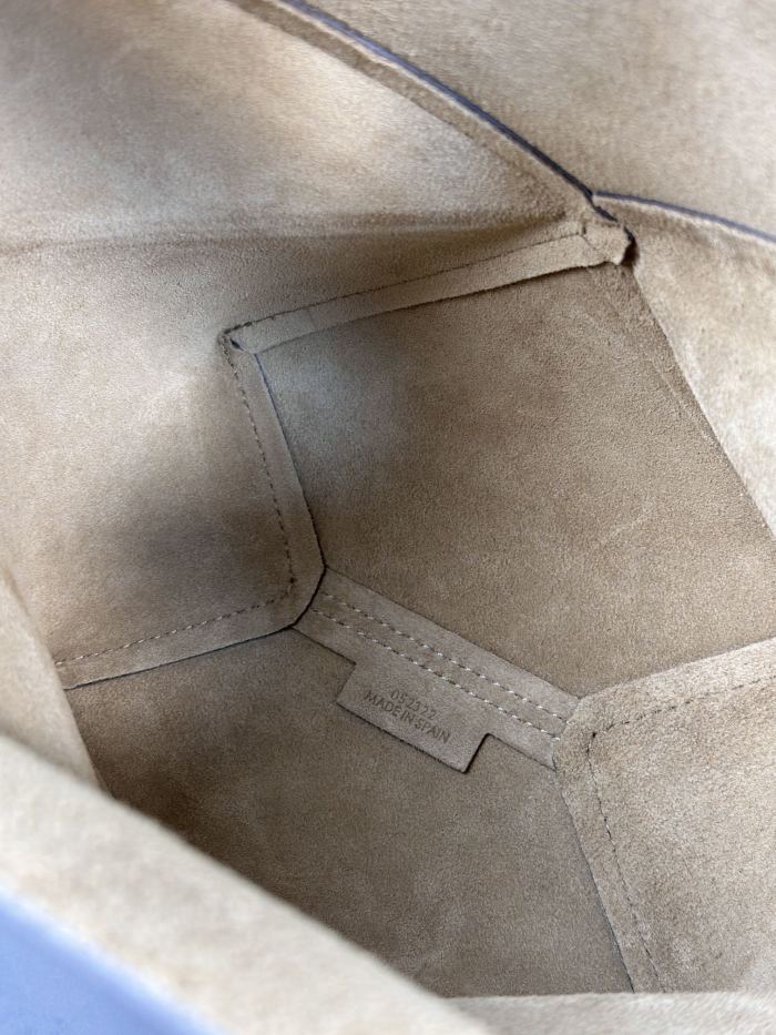 Mini Puzzle Fold tote in nappa calfskin“20*16.5*9.5CM”-085=