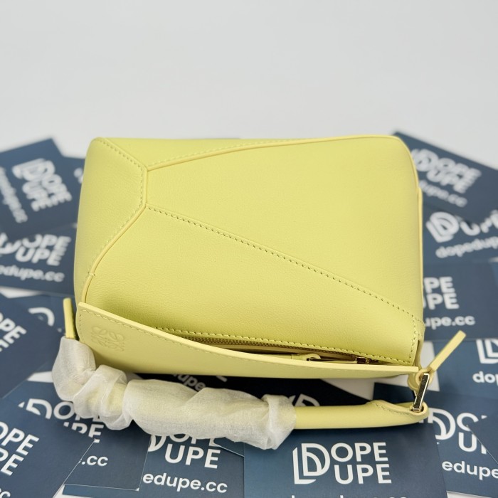 Puzzle Edge Bag In Soft Grained Calfskin“18*12.5*8CM”-035