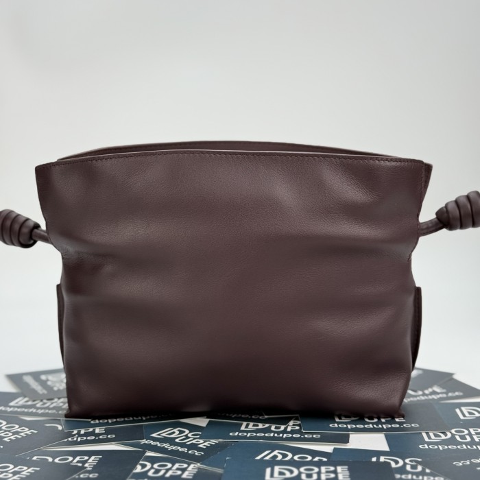 Mini Flamenco clutch in nappa calfskin“22.5*18*9CM”-006
