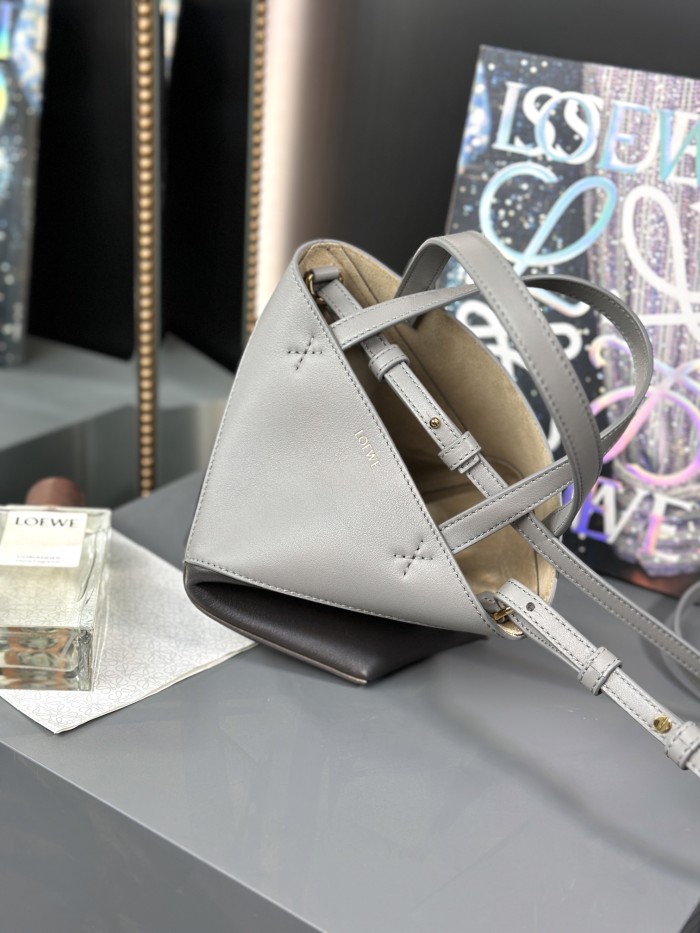 Mini Puzzle Fold tote in nappa calfskin“20*16.5*9.5CM”-085=