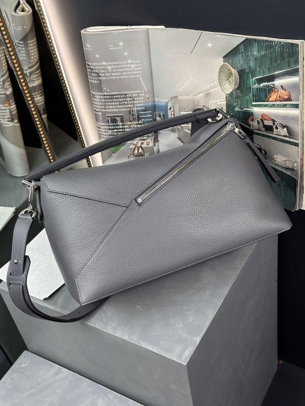 Large Puzzle Edge bag in classic calfskin“33*21.5*14.7CM”-008=