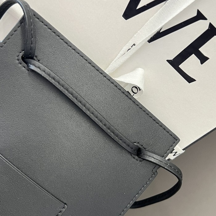 Pebble Dice Pocket In Classic Calfskin“21*15*5CM”-085=