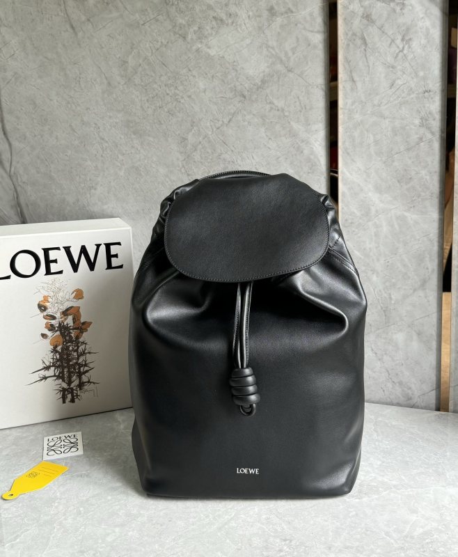 Flamenco backpack in shiny supple calfskin“40*36*16CM”-0031=