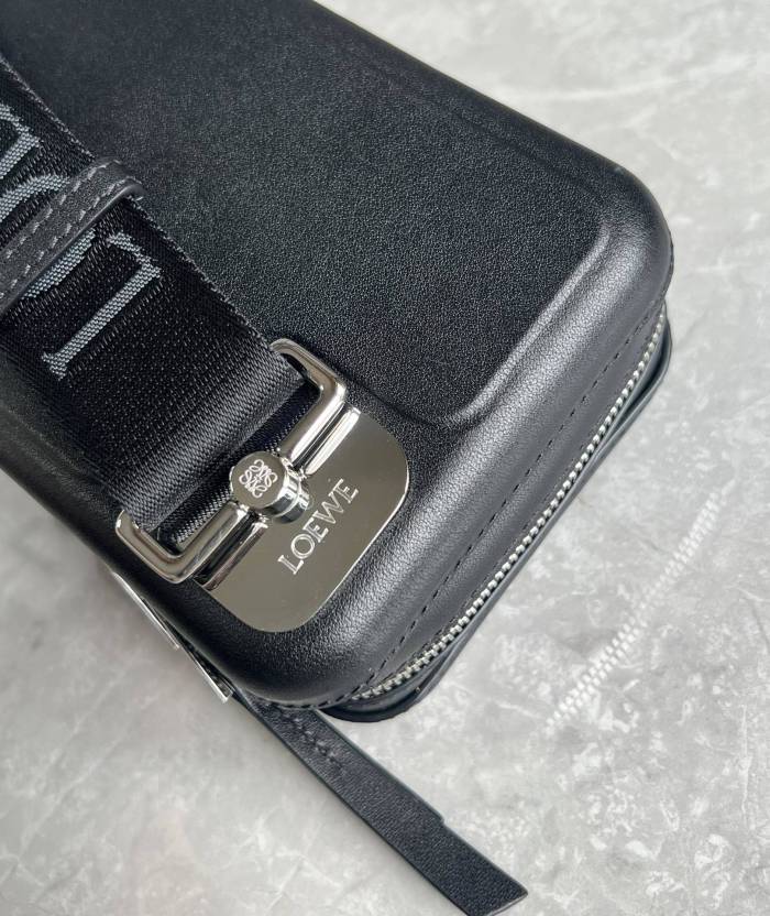Mini crossbody camera bag in satin calfskin “18*13*7CM”-008=