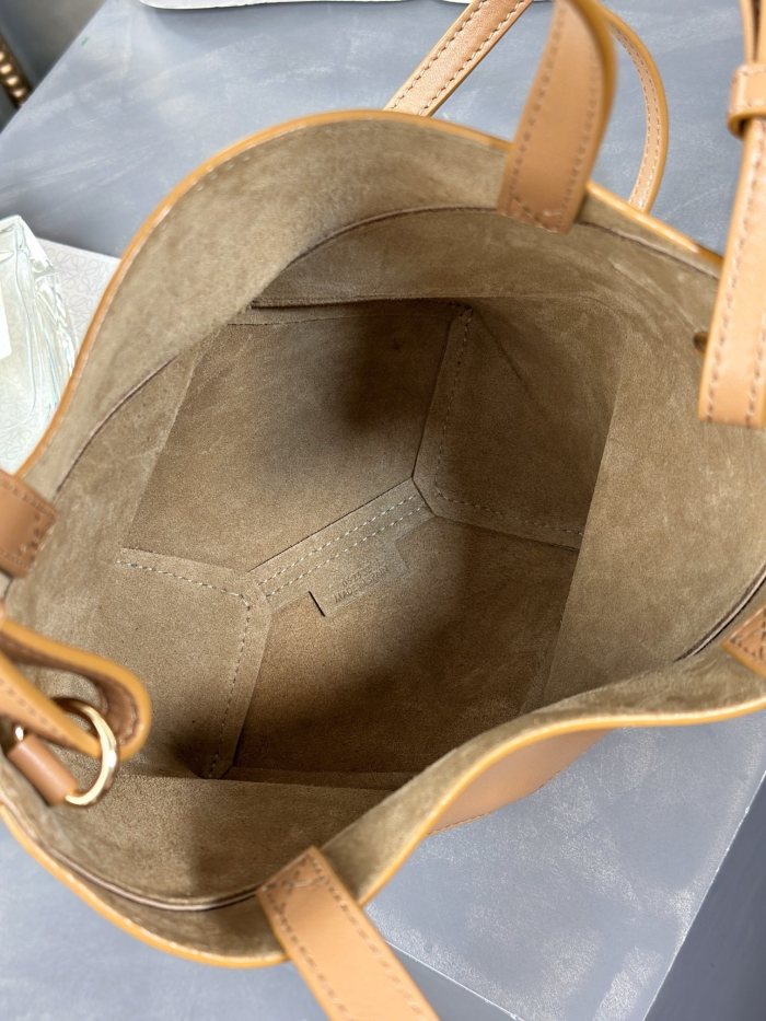Mini Puzzle Fold tote in shiny calfskin“20*16.5*9.5CM”-085=