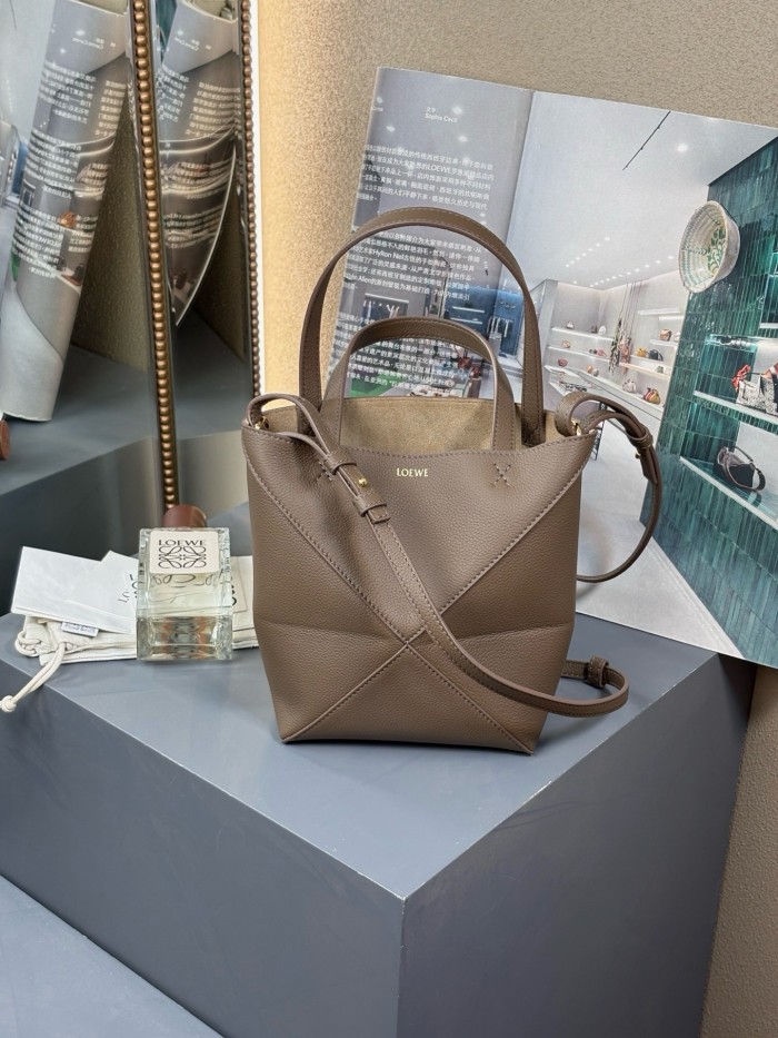 LOEWE Puzzle Fold Tote Bag“16.5*20*9.5CM”-085=