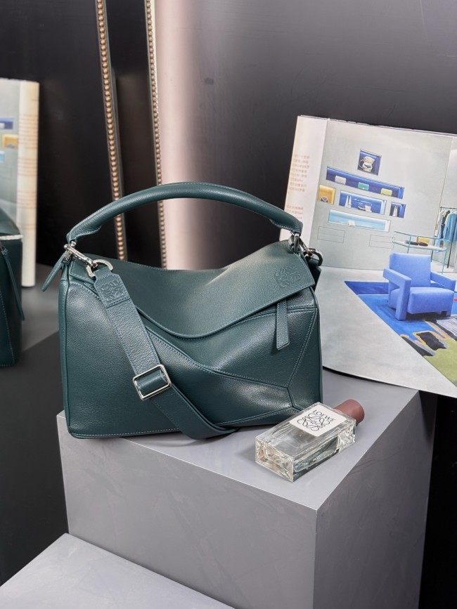 Large Puzzle bag in supple grained deerskin“32.5*23.5*14.5CM”-078=