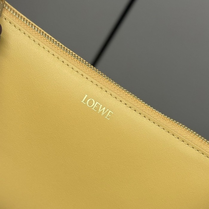 Knot T Pouch In Shiny Nappa Calfskin“22.5*15.5*5.5CM”-063=