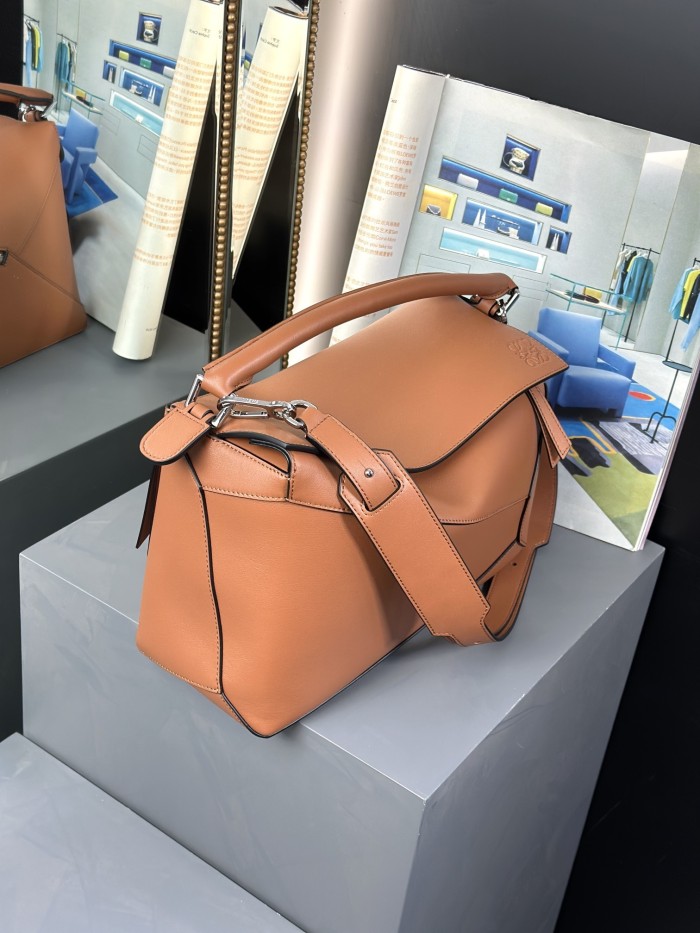 Large Puzzle Edge bag in classic calfskin“33*21.5*14.7CM”-008=