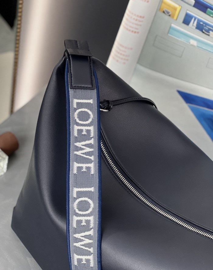 Cubi crossbody bag in supple smooth calfskin and jacquard“43*29*13.5CM”-007=