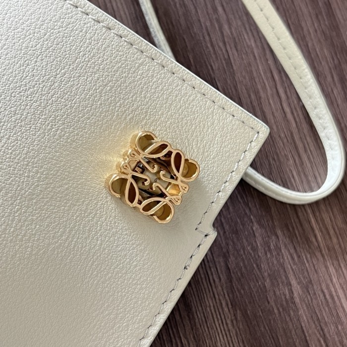 Pebble Dice Pocket In Classic Calfskin“21*15*5CM”-085=
