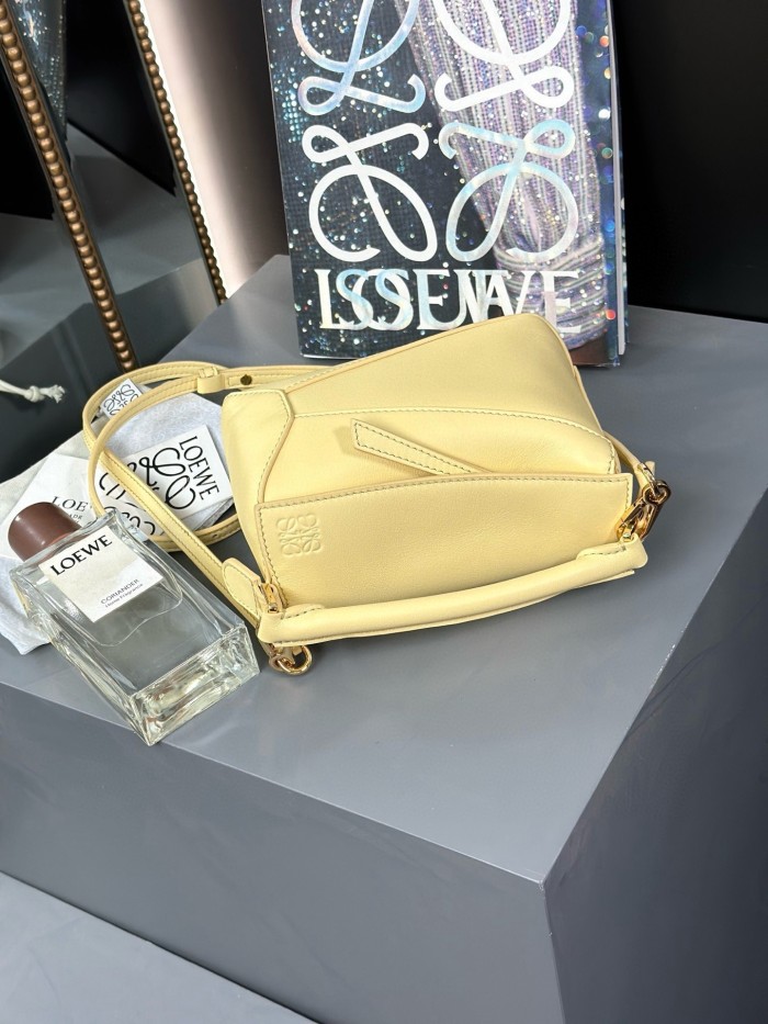 Mini Puzzle Bag in classic calfskin“18*12.5*8CM”-056=