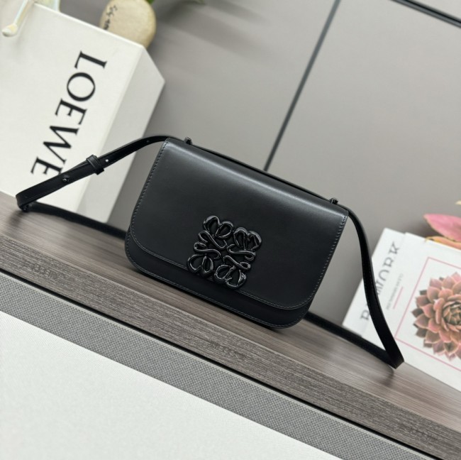 Goya Small Leather Shoulder Bag“19*13*6CM”-086=