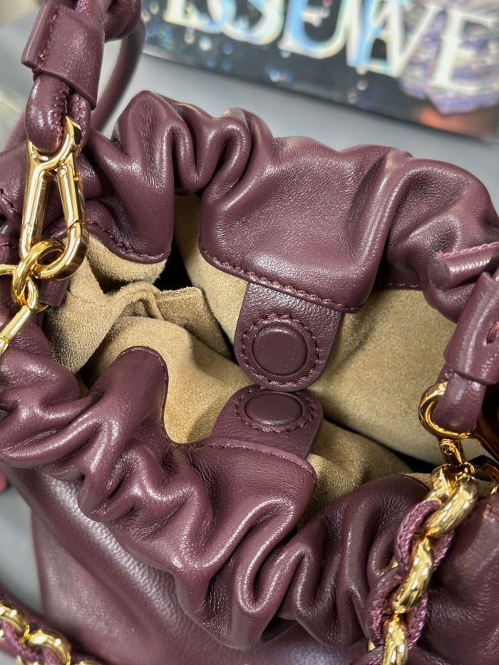 Mini Flamenco purse in mellow nappa lambskin“23*17*5.5CM”-056=