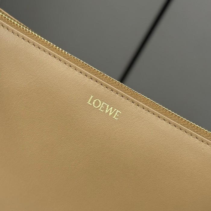 Knot T Pouch In Shiny Nappa Calfskin“22.5*15.5*5.5CM”-063=