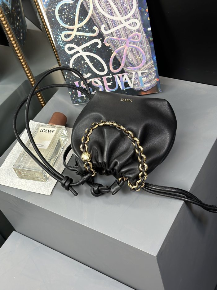 Mini Flamenco purse in mellow nappa lambskin“23*17*5.5CM”-056=