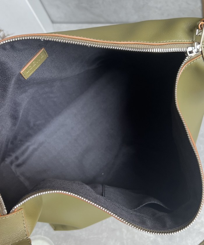 Cubi crossbody bag in supple smooth calfskin and jacquard“44*30*18CM”-068=