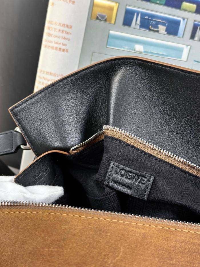 Large Puzzle Edge bag in classic calfskin“33*21.5*14.7CM”-008=