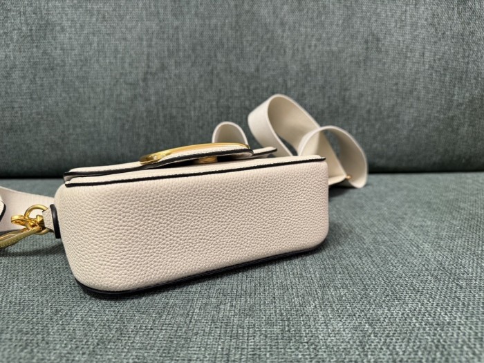 Alltime Shoulder Bag In Grainy Calfskn“23.5*18*8CM”-007=