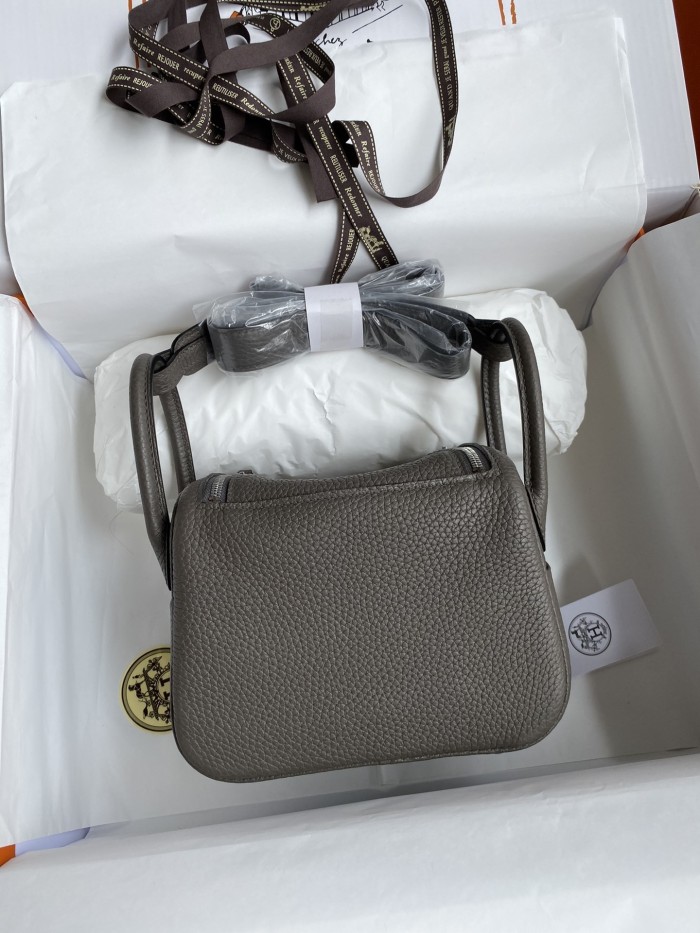 Mini Lindy Clemence Leather“19*13*9.5CM”-0521=
