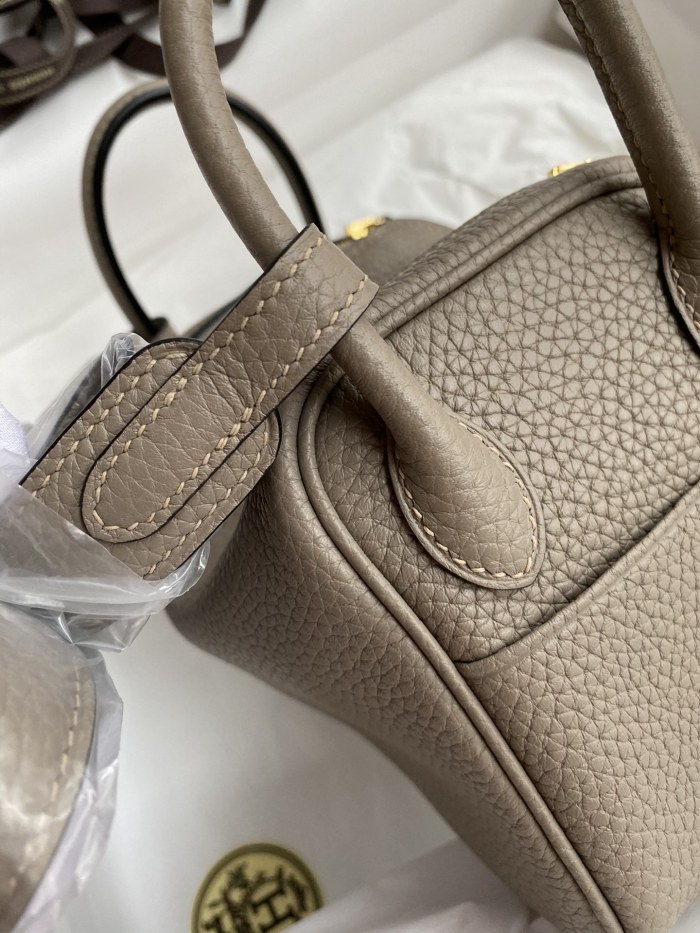 Mini Lindy Clemence Leather“19*13*9.5CM”-0521=