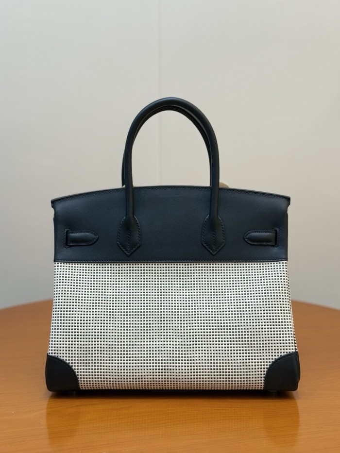 Birkin 25 Swift-Canvas“25*20*13CM”-0131=