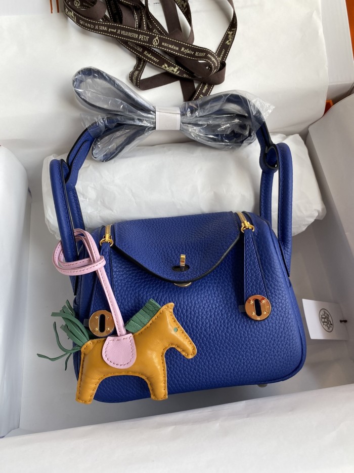 Mini Lindy Clemence Leather“19*13*9.5CM”-0521=
