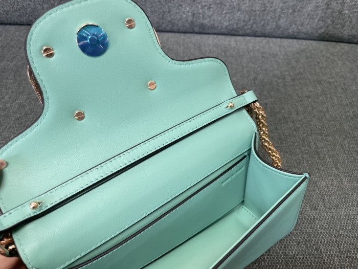 LOCò Leather Shoulder Bag“20*11*5CM”-057=