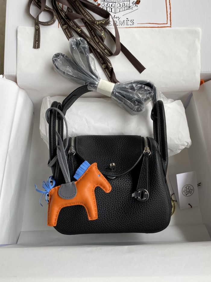 Mini Lindy Clemence Leather“19*13*9.5CM”-0521=