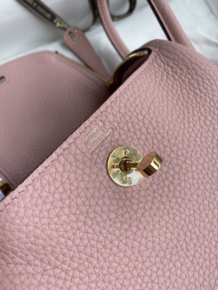 Mini Lindy Clemence Leather“19*13*9.5CM”-0521=