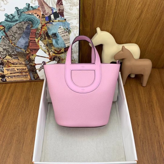 Hermes In-The-Loop 18 Clemence Leather“19.5*18*12CM”-0221=