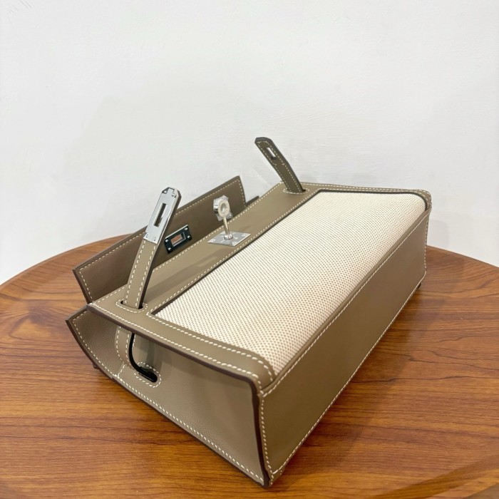 Mini Kelly“22*13*7CM”Swift-Canvas -0531=