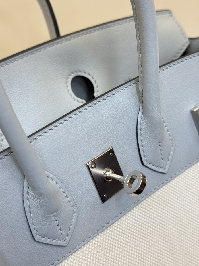 Birkin 25 Swift-Canvas“25*20*13CM”-0131=
