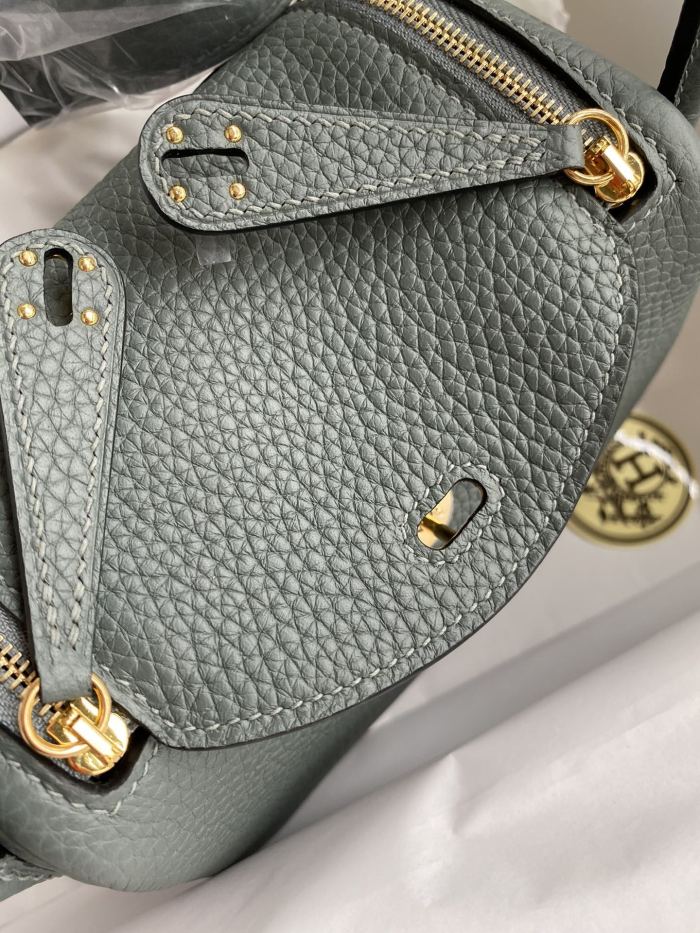 Mini Lindy Clemence Leather“19*13*9.5CM”-0521=