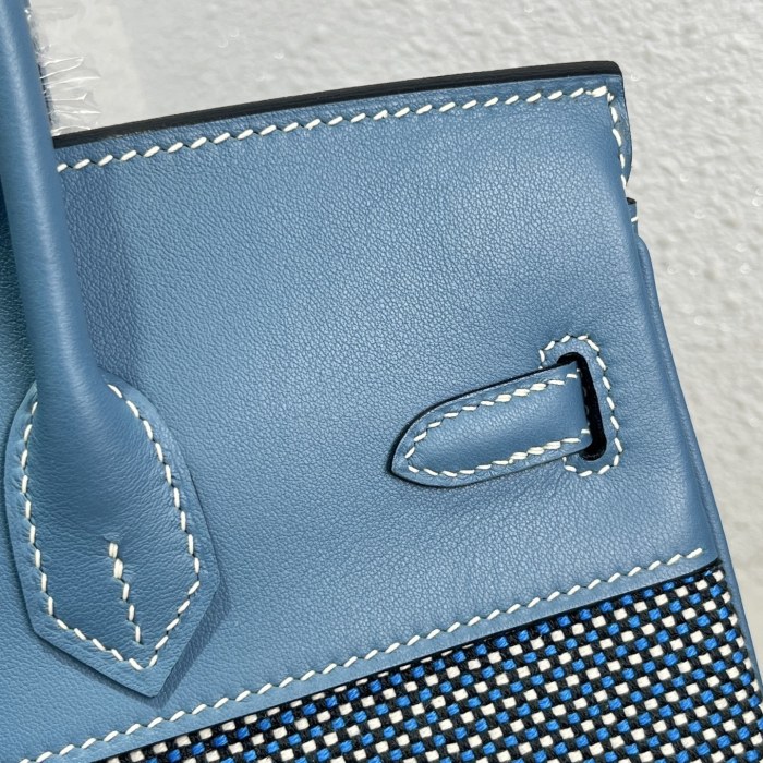 Birkin 25 Swift-Canvas“25*20*13CM”-0131=
