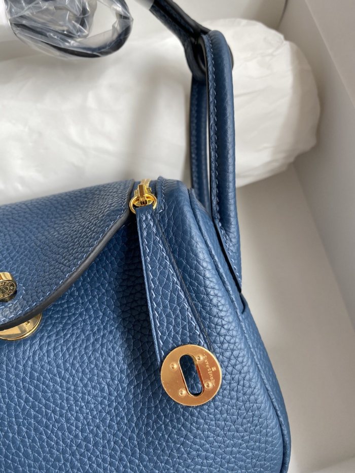 Mini Lindy Clemence Leather“19*13*9.5CM”-0521=